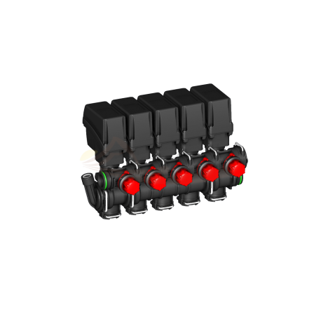 Grupo válvulas de sección modulares 863T con retorno calibrado ARAG - 863T0150