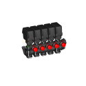 Grupo válvulas de sección modulares 863T con retorno calibrado ARAG - 863T0150