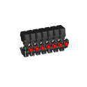 Grupo válvulas de sección modulares 863T con retorno calibrado ARAG - 863T0170