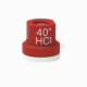 Boquilla HCI40 turbulencia cerámica 40º (Caja de 5 unidades)