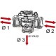 Válvula de regulación manual gran caudal 450L/min ARAG