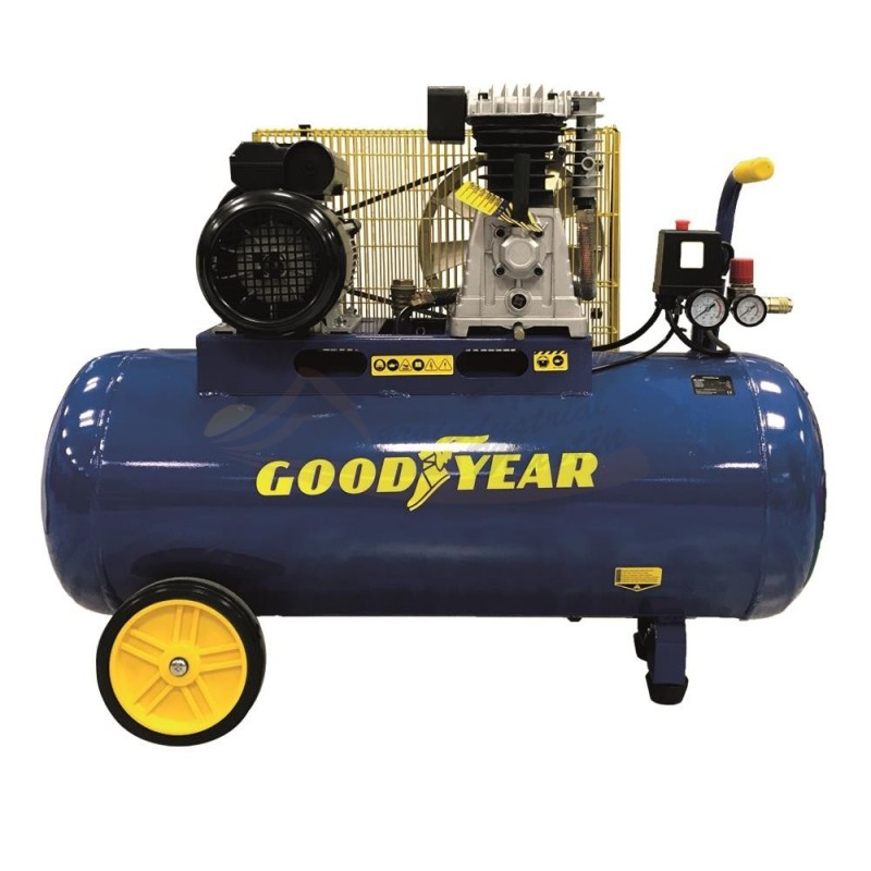 Compresor aire Goodyear 3HP - 10Bar - 100L
