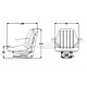 ASIENTO MAXIMO® DS 44 SUSPENSION MECANICA - GRAMMER