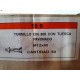 TORNILLO + TUERCA 12x80mm Calidad 10.9  Pavonado