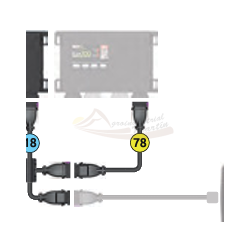Cable Prolongación Alimentación y Comunicación IBX100 SIRFRAN - 4679002302