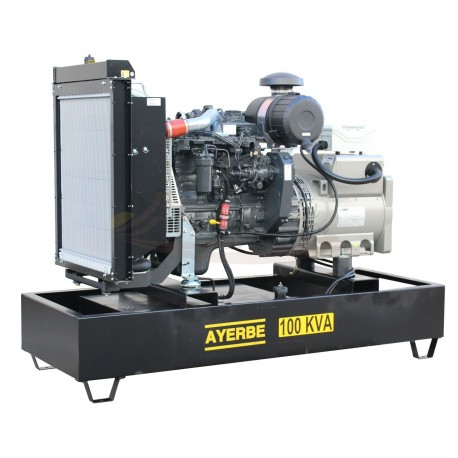 GENERADOR ELÉCTRICO 88 KVA AY-1500-100 IVECO ESTÁNDAR - AYERBE MOTOR FPT IVECO