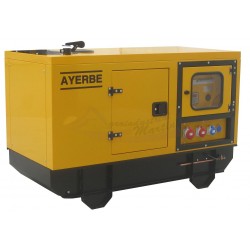 GENERADOR ELÉCTRICO 33 KVA AY-1500-30 TX / OIL INSONORIZADO - AYERBE MOTOR DEUTZ