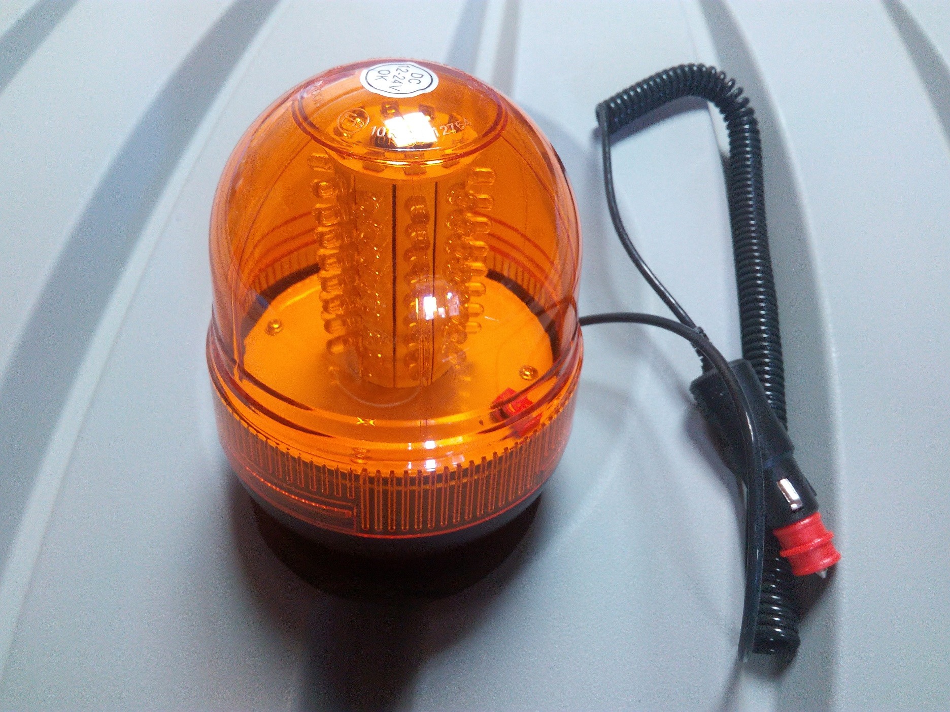 Rotativo LED 12/24V (fijación magnética y tornillos)