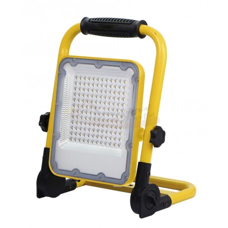 FOCO LED RECARGABLE 100 W. CON SOPORTE - AYERBE