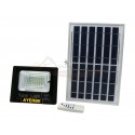 FOCO LED SOLAR 25S W. CON SENSOR DE MOVIMIENTO Y MANDO A DISTANCIA - AYERBE