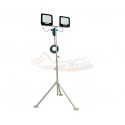 TRÍPODE PROFESIONAL 2 FOCOS 50W. LED - AYERBE