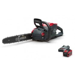 MOTOSIERRA DE BATERIA CRAMER 48V - 1.8KW - 48CS18K4 - 1 Batería  4 Ah - 1 Cargador 48C