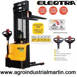 APILADOR ELEQTRA 3500 / 1200 KG ELEVACION LIBRE