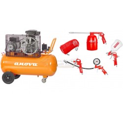 COMPRESOR AIRE ANOVA 4HP 10Bar - 100L - CA100