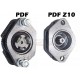 Adaptador para el montaje de aperos con nueva conexión pdf en máquinas con acoplamiento pdf Z10 (versión anticuada)