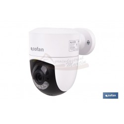 Cámara de seguridad inteligente con WiFi | Con control remoto, audio bidireccional y amplio ángulo de visión
