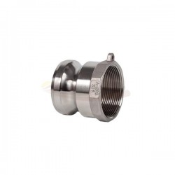 CAMLOCK TIPO A ADAPTADOR MACHO ROSCA HEMBRA - SOMA