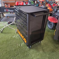 CARRO BAHCO NEGRO 6 CAJONES EQUIPADO 206 HERRAMIENTAS