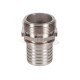 DIN 2817 ESPIGA DENTADA ROSCA MACHO BSP INOXIDABLE PARA MANGUERA - SOMAFLUIDS