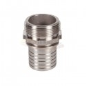 DIN 2817 ESPIGA DENTADA ROSCA MACHO BSP INOXIDABLE PARA MANGUERA - SOMAFLUIDS