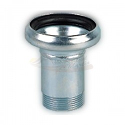 BAUER HEMBRA ROSCA MACHO ACERO ZINCADO PARA MANGUERA - SOMAFLUIDS
