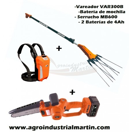 VAREADOR VAR300B + SERRUCHO MB600 DE ANOVA