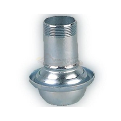 ROTULA BOLA ROSCA MACHO ACERO ZINCADO PARA MANGUERA - SOMAFLUIDS