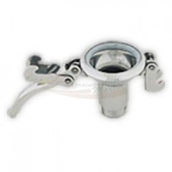 ROTULA GARRA ROSCA MACHO INOXIDABLE PARA MANGUERA - SOMAFLUIDS