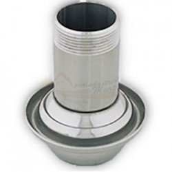 ROTULA BOLA ROSCA MACHO INOXIDABLE PARA MANGUERA - SOMAFLUIDS