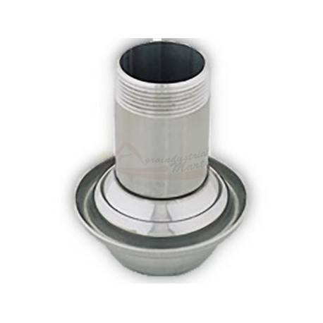 ROTULA BOLA ROSCA MACHO INOXIDABLE PARA MANGUERA - SOMAFLUIDS