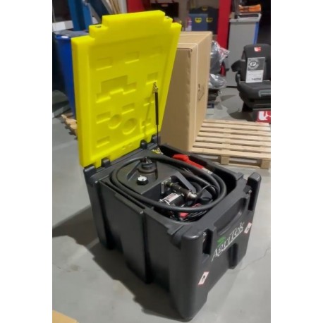 DEPOSITO COMBUSTIBLE 200L 12V CON BOMBA 50L CON TAPA - AGRITEK