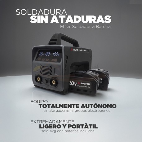 SOLBAT SB-120 - SOLDADOR A BATERIA 