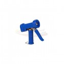 PISTOLA LIMPIEZA BRONCE CUBIERTA EPDM AZUL - SOMAFLUIDS