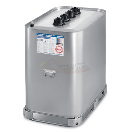 Schütz tank in tank plástico y acero 700 l con palet Depósito de gasoil 