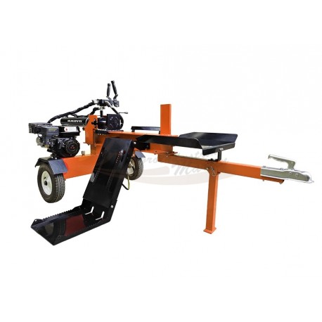 ROMPEDORA DE LEÑA HORIZONTAL 7HP CON BRAZO ELEVADOR - 22TON