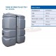 Schutz TANK IN TANK Plástico Doble 750 L gris Depósito Gasoil