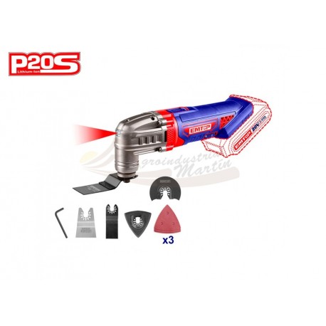 MULTIHERRAMIENTA EMTOP BATERÍA 20V P20S