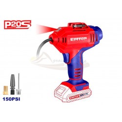 Compresor a batería EMTOP 20V P20S 150 PSI (10 bar)