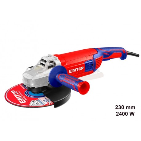 Amoladora EMTOP 230 mm 2400W M14