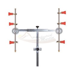 Barra en T 3+3 con Pulverizadores Regulables - Sirfran