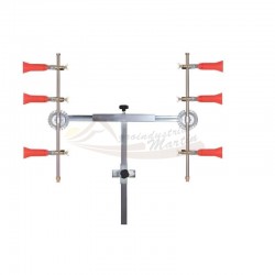 Barra en T 3+3 con Pulverizadores Regulables con Módulo Antigota - Sirfran