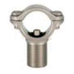 Abrazaderas de latón 1/2” M8 – 1/4”H - Sirfran