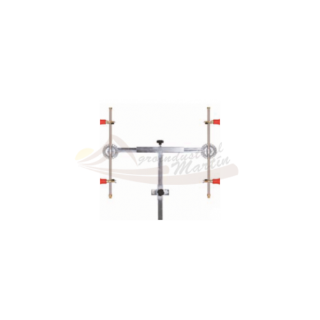 Barra en T 2+2 con Pulverizadores Regulables con Módulo Antigota - Sirfran