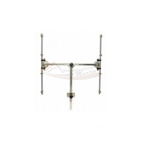 Barra en T 4+4 sin Pulverizadores  - Sirfran