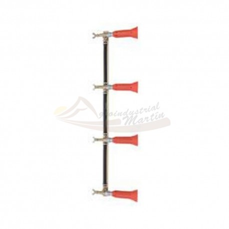 Con Pulverizador Regulable Turbo 4 Salidas - Goma - Sirfran