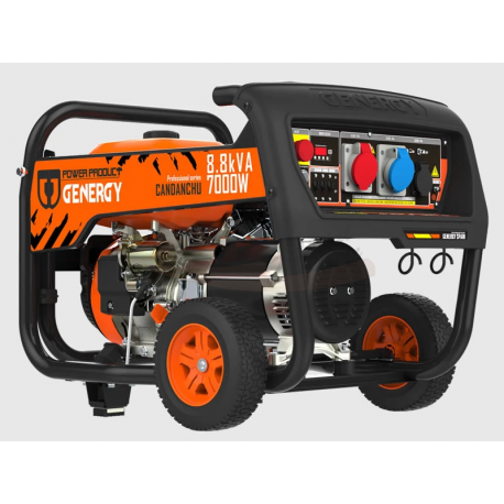 Generador gasolina Candanchú  8,8kva Avr Arranque eléctrico - GENERGY