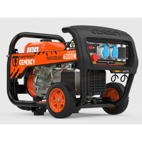Generador gasolina Panticosa S  4kw Ip67-dif 30mm- alquiler - GENERGY
