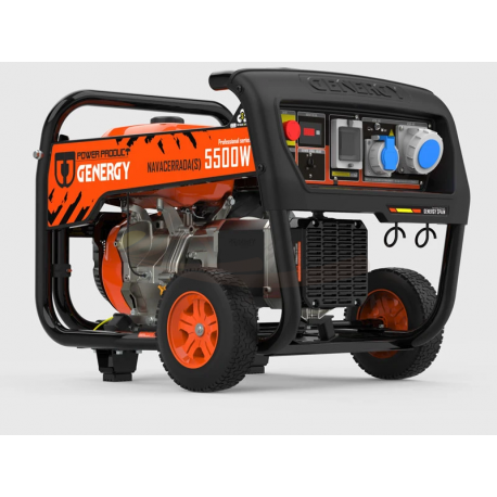 Generador gasolina Navacerrada S  5,5kw Ip67-dif 30mm- alquiler - GENERGY