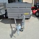 REMOLQUE YUNQUE RUEDA TODO TERRENO BASCULANTE POR INERCIA CON RUEDA JOCKEY D-60 SEMI-AUTOMATICA