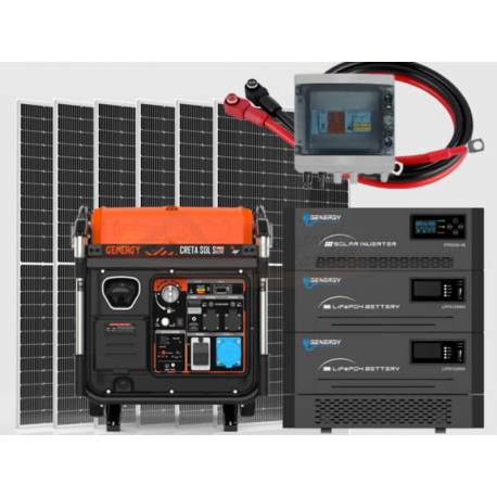 Plan solar Sirius C (Creta SOL silent) - GENERGY